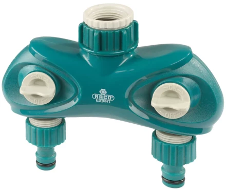 Распределитель поливочный RACO &quot;Original&quot; &quot;LUXURY&quot;, двухканальный, 3/4&quot;x1&quot; 4250-55264C купить в Кургане