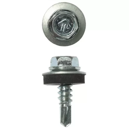 Саморезы ЗУБР "ПРОФЕССИОНАЛ" оцинков., для крепл. кров. матер. к металл. констр., 5.5x19мм, 500шт 4-300315-55-019 купить в Кургане