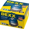 DEXX. Щетка чашечная усиленная для УШМ, жгутированная стальная проволока 0,5мм, 125ммхМ14 35106-125 купить в Кургане