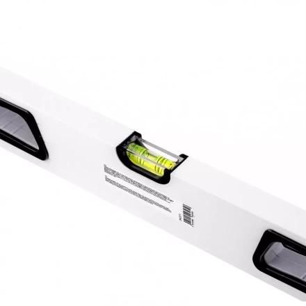 Уровень алюминиевый 800 мм усиленный рукоятки фрезерованный 3 глазка магнитный Gross 34371 купить в Кургане