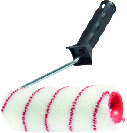 Валик "Нейлон Стандарт" с ручкой 250 мм ворс 9 мм D 48 мм полиамид  MATRIX 80646 купить в Кургане