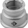 Муфта ЗУБР "ЭКСПЕРТ" переходная, никелированная латунь, 1/2"-3/4" 51292-1/2-3/4 купить в Кургане