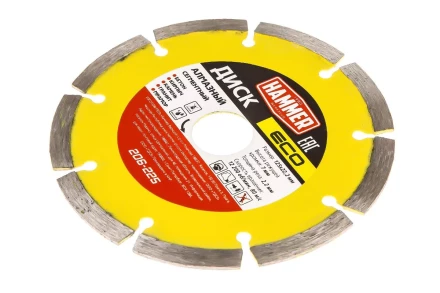 Круг алмазный HAMMER (206-225) Ф125х22мм по бетону купить в Кургане