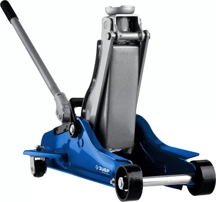 Домкрат гидравлический подкатной T65, 2,5т, 90-360мм, в кейсе, ЗУБР Профессионал 43057-2.5-K 43057-2.5-K купить в Кургане