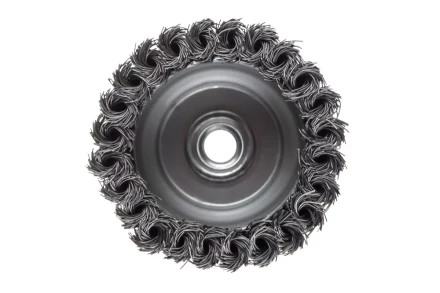 Кордщетка HAMMER чаша 85мм для УШМ витая сталь (207-111) купить в Кургане