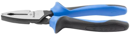 Плоскогубцы ЗУБР &quot;ПРОФЕССИОНАЛ&quot; &quot;ТИТАН&quot; комбинир, двухкомп рукоятка, увелич передаточ усилие, повыш износостойкость, 200 мм 2207-1-20 купить в Кургане