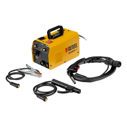 Аппарат инвертор. полуавтомат. сварки Mini MIG-140LFG, 140 А, ПВ 60%// Denzel 94305 купить в Кургане