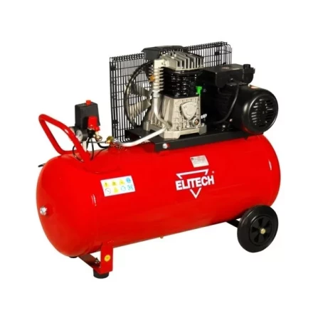 Компрессор масляный поршневой ременной Elitech КР 100/AB515/3Т купить в Кургане