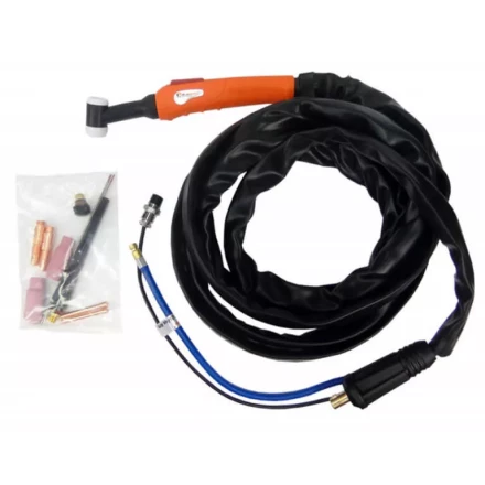 Горелка UnoTIG 26-Flex 4м разъем 35мм2 с кнопкой FoxWeld купить в Кургане