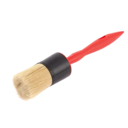 Кисть круглая №45, натуральная щетина, пластиковая ручка, Color line Matrix 83411 купить в Кургане