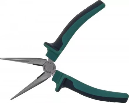 Длиногубцы  160мм  двухкомпонентные рукоятки P1116 Jonnesway 49403 купить в Кургане