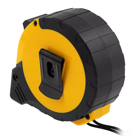 Рулетка Denzel 10м х 25мм, двухкомп. корпус, кнопка-пауза 31545 купить в Кургане