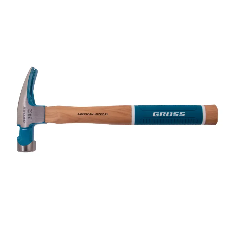 Молоток-гвоздодер,560 г Gross 10419, угол 75, магнит, обрезиненная рукоятка AMERICAN HICKORY купить в Кургане