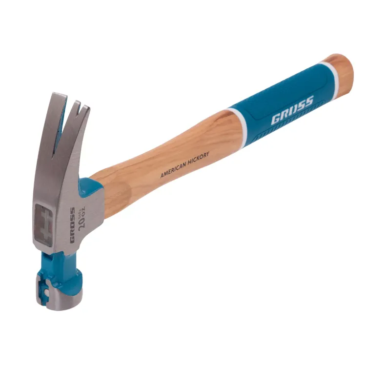Молоток-гвоздодер,560 г Gross 10419, угол 75, магнит, обрезиненная рукоятка AMERICAN HICKORY купить в Кургане
