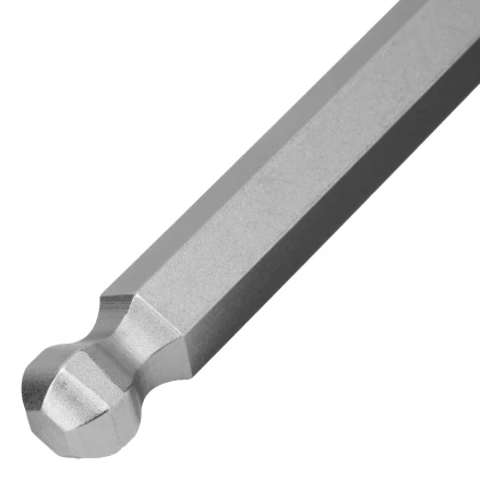 Набор ключей имбусовых Сибртех, HEX, 2-12 мм, CrV, 9 шт., удлиненные, с шаром, 123657 купить в Кургане