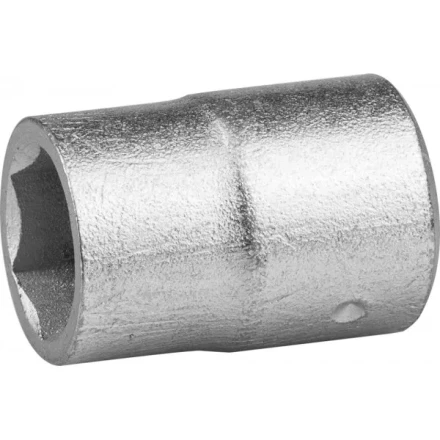 Головка торцовая НИЗ (1/2&quot;), 40Х, шестигранная, оцинкованная, 17мм 2772-17 купить в Кургане