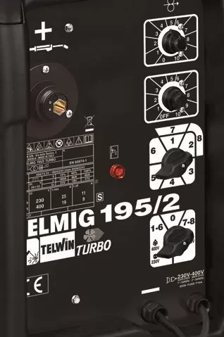 Сварочный полуавтомат TELMIG 195/2 TURBO Telwin купить в Кургане