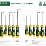 Набор отверток X-Drive, KRAFTOOL 250081-H6, Cr-Mo-V сталь, 6шт 250081-H6 купить в Кургане