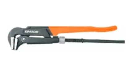 Ключ трубный рычажный Кратон тип &quot;L&#039;&#039; № 1, Cr-V 300 мм 2 12 04 012 купить в Кургане