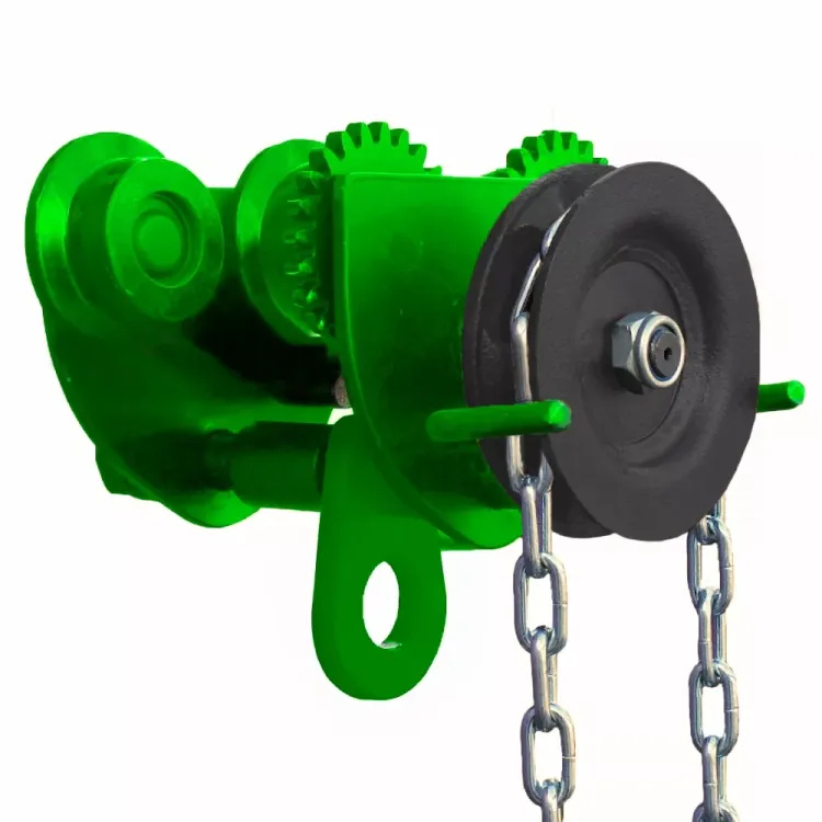 Тележка для ручных талей с цепным приводом HITCH TR100 3 т 3 м (SZ068962) купить в Кургане