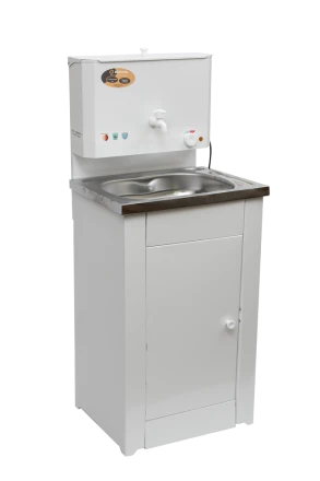 Умывальник дачный "Комфорт" ВИХРЬ с подогревом нержавейка белый 74/4/6 купить в Кургане