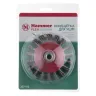 Кордщетка HAMMER тарелка 115мм для УШМ витая сталь (207-112) купить в Кургане
