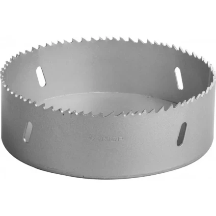 Коронка ЗУБР &quot;ЭКСПЕРТ&quot; биметаллическая, быстрорежущая сталь, глубина сверления до 38мм, d-127мм 29531-127_z01 купить в Кургане