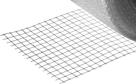 ЗУБР. Сетка армировочная стеклотканевая, самоклеящаяся, 3х3мм, 5см х 10м 12465-05-10 купить в Кургане