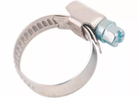 Хомуты нержав. сталь,  стандартное болтовое крепление 170-190мм, 25шт/уп,ширина 9мм   СИБРТЕХ 47596 купить в Кургане