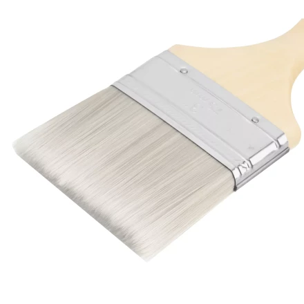 Кисть плоская для лаков &quot;Евро&quot; 3&quot;, искусственная щетина, деревянная ручка Matrix 83089 купить в Кургане