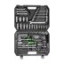 Набор инструментов Сибртех 14172, 1/2&quot;, 3/8&quot;, 1/4&quot;, пластиковый кейс 160 предм. купить в Кургане