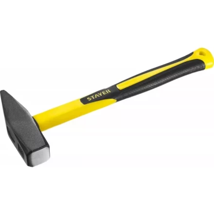 Молоток слесарный Fiberglass 1000 г с фиберглассовой рукояткой, STAYER Professional 20050-10 20050-10_z01 купить в Кургане