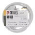 Шнур сетевой Denzel Energy Series, ПВС, 1,5 м, 3 x 1,5 мм, с неразборной вилкой, белый, 3 м, 37670 купить в Кургане