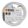 Шнур сетевой Denzel Energy Series, ПВС, 1,5 м, 3 x 1,5 мм, с неразборной вилкой, белый, 3 м, 37670 купить в Кургане