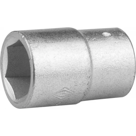 Головка торцовая НИЗ (1/2&quot;), 40Х, шестигранная, оцинкованная, 18мм 2772-18 купить в Кургане