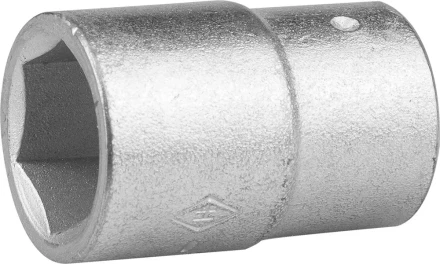 Головка торцовая НИЗ (1/2&quot;), 40Х, шестигранная, оцинкованная, 18мм 2772-18 купить в Кургане