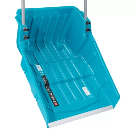 Скрепер-волокуша для уборки снега  Palisad 61694, полипропилен, колеса, 595х715х1445мм, рукоятка с ПВХ, LUXE купить в Кургане