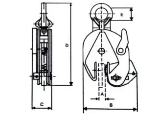 Захват для вертикального подъема листового металла универсальный DSQC-3.0 купить в Кургане