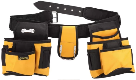 Пояс STAYER для инструментов, нейлоновый, 18 карманов 38612 купить в Кургане