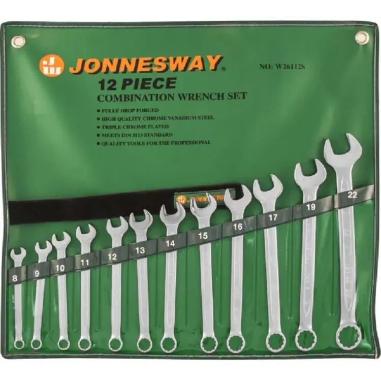 Набор ключей комбинированных 8-22мм 12предметов Jonnesway W26112S 47355 купить в Кургане