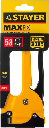 Степлер "B 53", металлический корпус, для тонкой скобы тип 53 (4-8 мм), STAYER Master 3145_z01 купить в Кургане