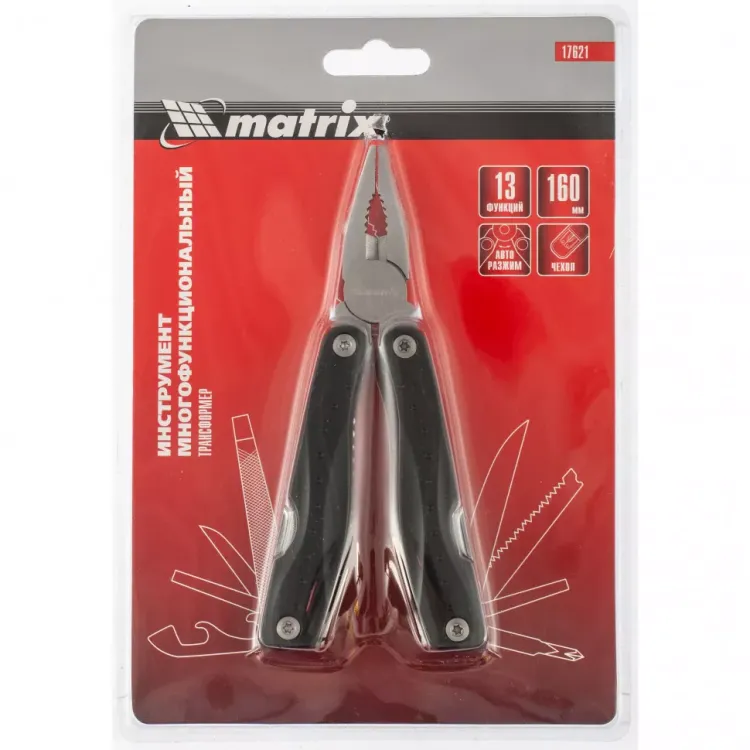 Трансформер 13 функций авторазжим в чехле 160 мм Matrix 17621 купить в Кургане