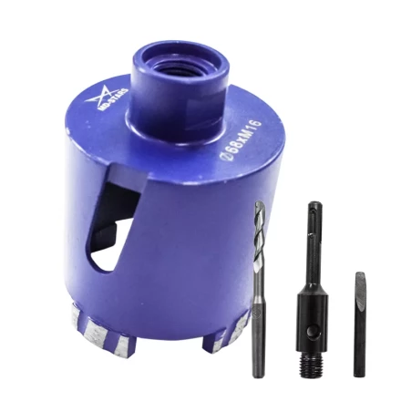 Сверло алмазное турбо с переходником SDS+ 72*10*M16 #4 купить в Кургане