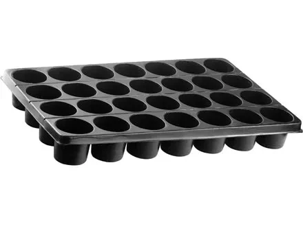 Кассета для рассады 52х31см высота 6см 28 ячеек полистирол  Россия 64312 купить в Кургане