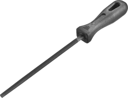 Напильник СИБИН круглый с пластиковой рукояткой, 150мм 16705-15 купить в Кургане