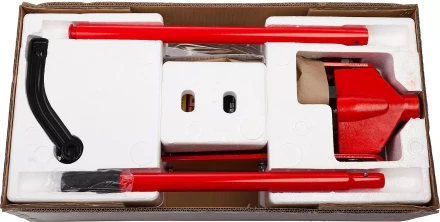 Домкрат гидравлический подкатной &quot;RED FORCE&quot;, с педалью, 3,5т, 145-500мм, STAYER 43155-3.5 43155-3.5 купить в Кургане