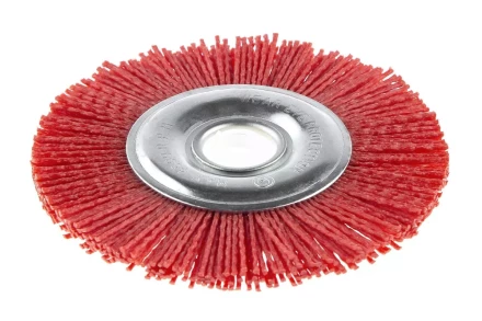 Кордщетка HAMMER плоская 125мм для УШМ нейлон (207-115) купить в Кургане