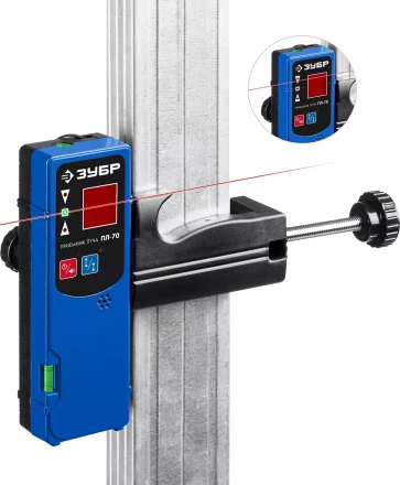 ЗУБР ПЛ-70, приемник для линейного нивелира (34949) купить в Кургане