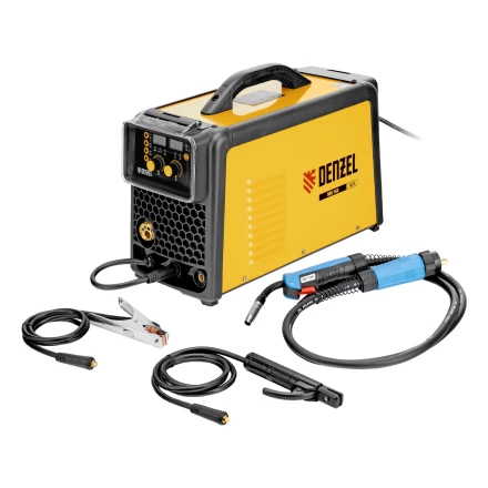 Аппарат инвертор. полуавтомат. сварки  MIG-160, 160 А, ПВ 60%, катушка 5 кг// Denzel 94309 купить в Кургане