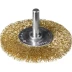 ЗУБР &quot;ПРОФЕССИОНАЛ&quot;. Щетка дисковая для дрели, витая латунированная стальная проволока 0,3мм, 63мм 3520-063_z02 купить в Кургане